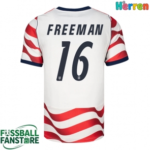 Vereinigte Staaten Alex Freeman #16 Replik Heimtrikot WM 2026 Kurzarm